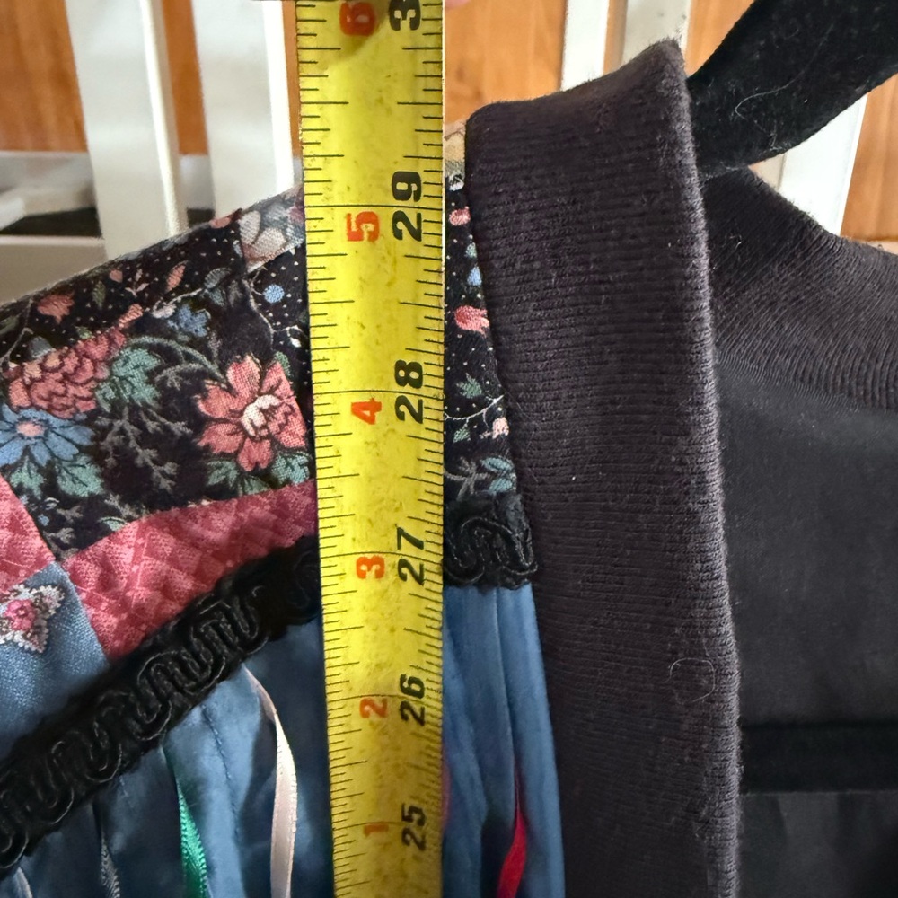 Colorful Patchwork Blazer Jacket - image 5